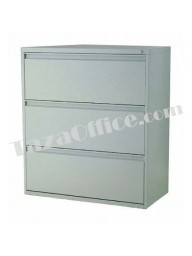 3 Drawer Steel Lateral Filing Cabinet